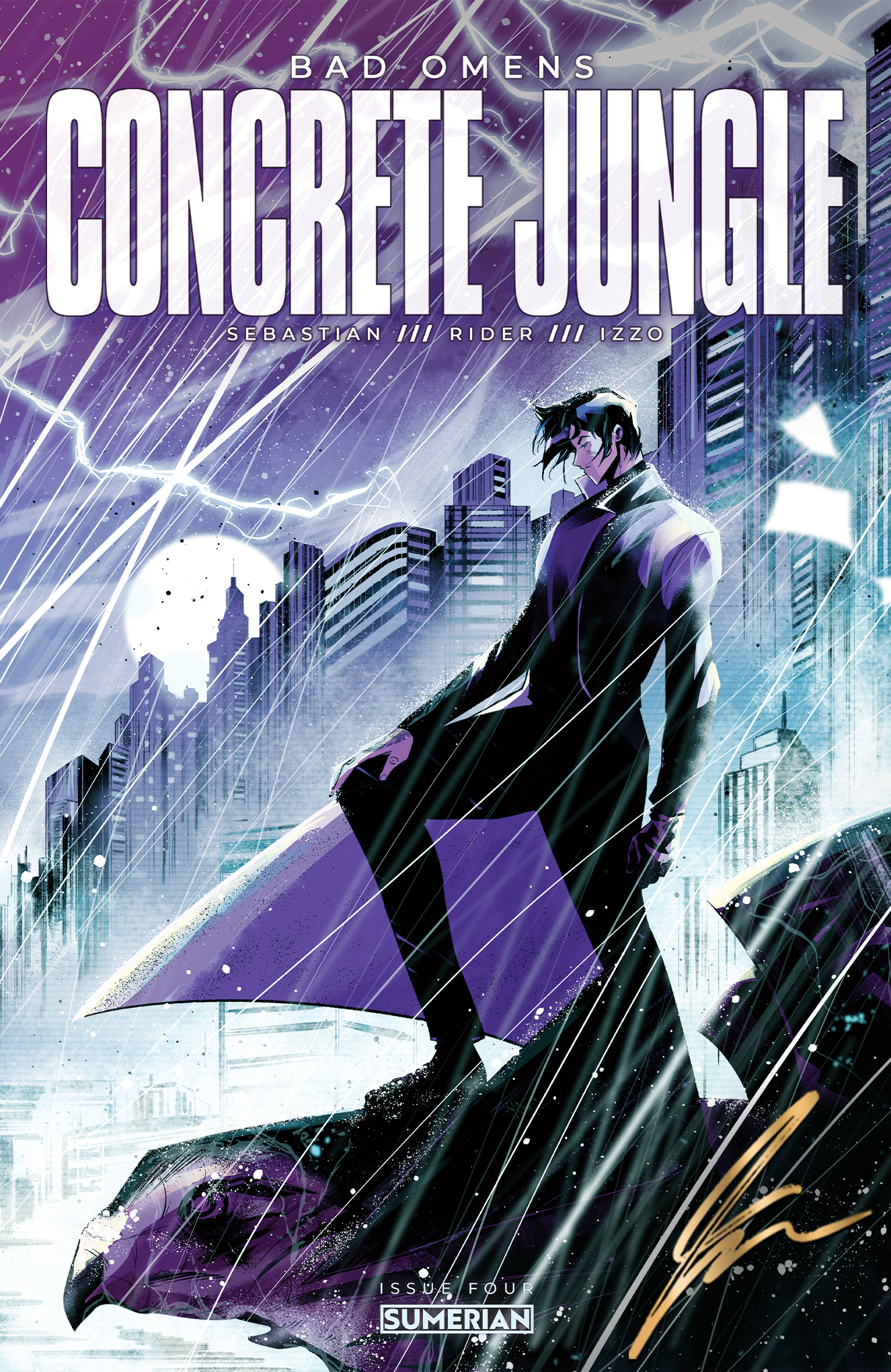 Bad Omens • Concrete Jungle #4 Noah Sebastian Signed