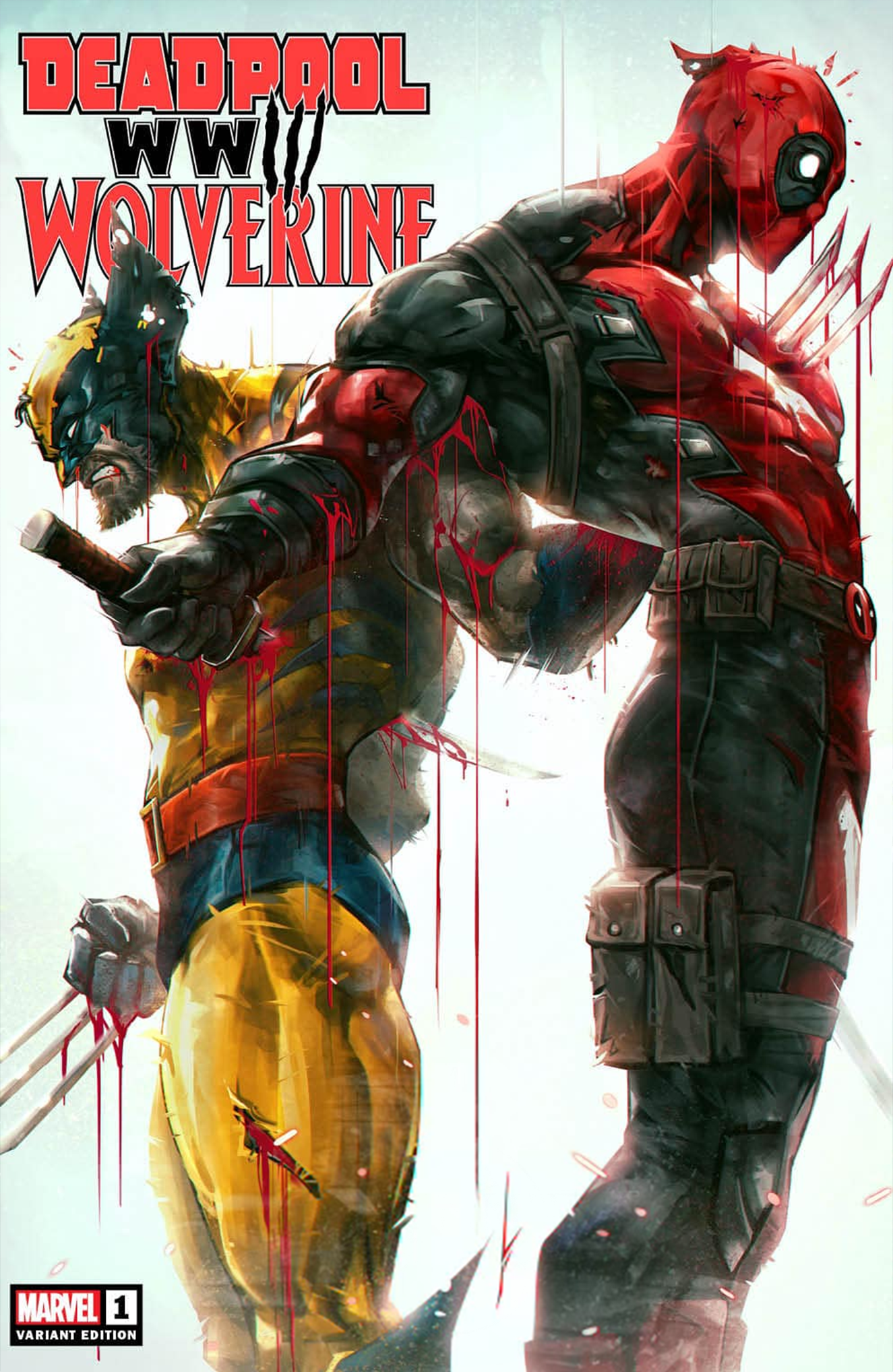 Deadpool Wolverine WWIII #1 Ivan Tao Variant