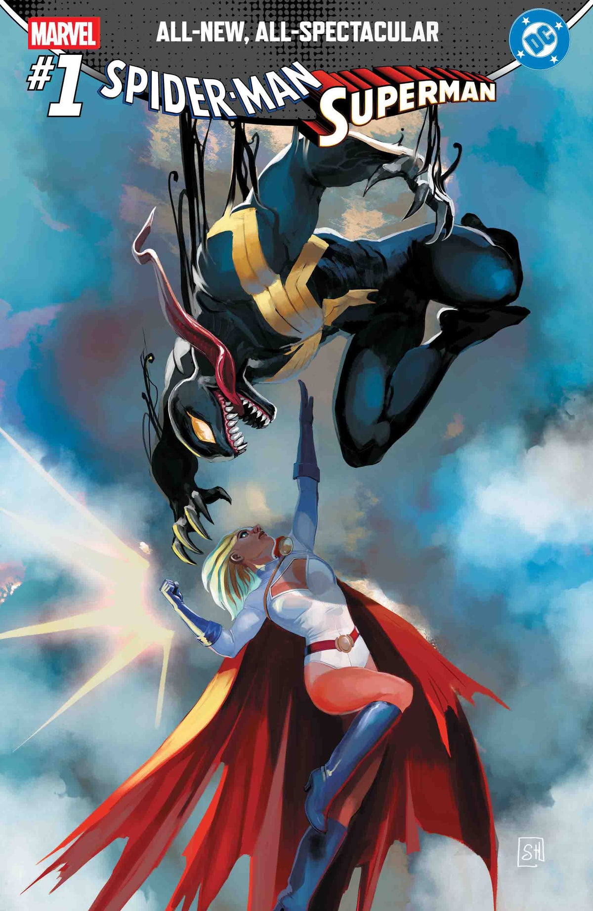 Spider-Man / Superman #1 Stephanie Hans Variant