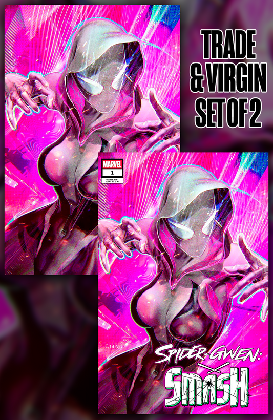 Spider-Gwen SMASH #1 John Giang Swingshot Variant (SET)