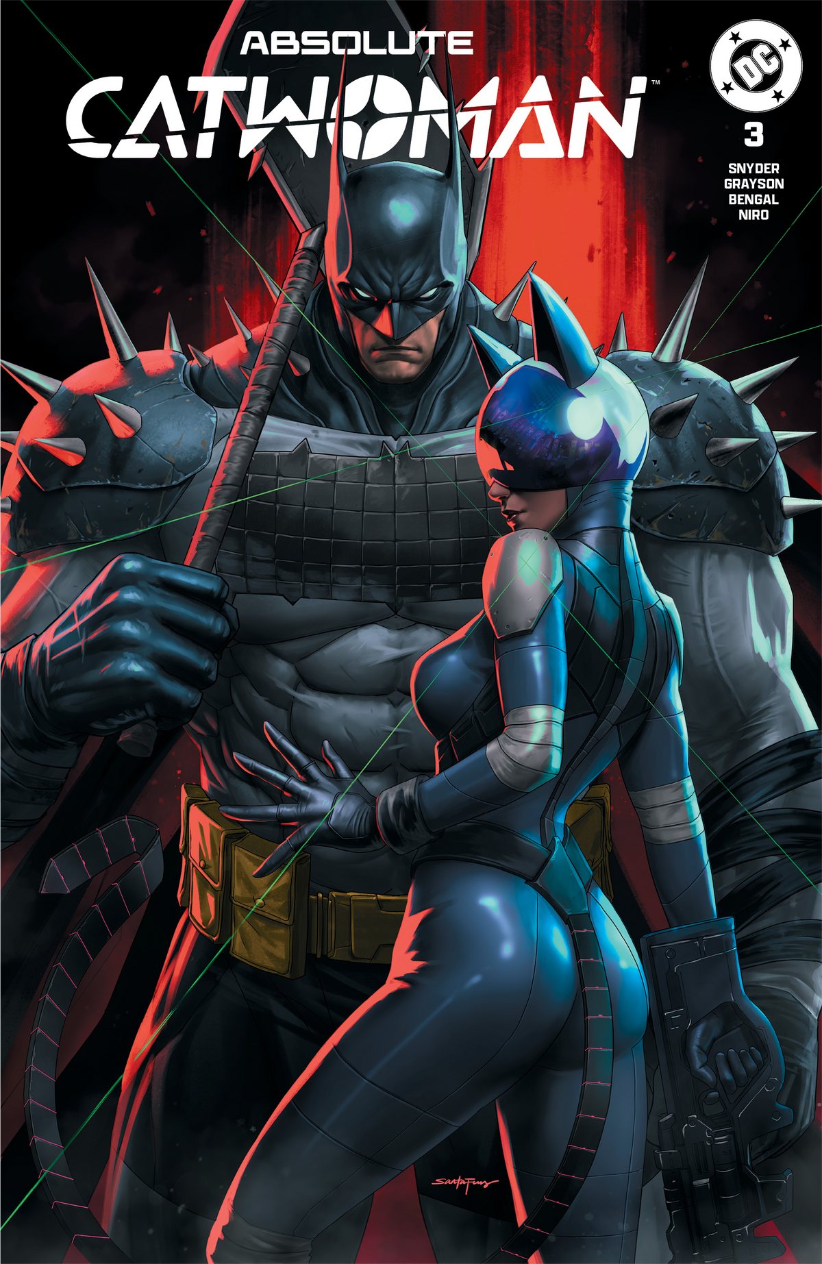 Absolute Catwoman #3 Santa Fung Trade Edition