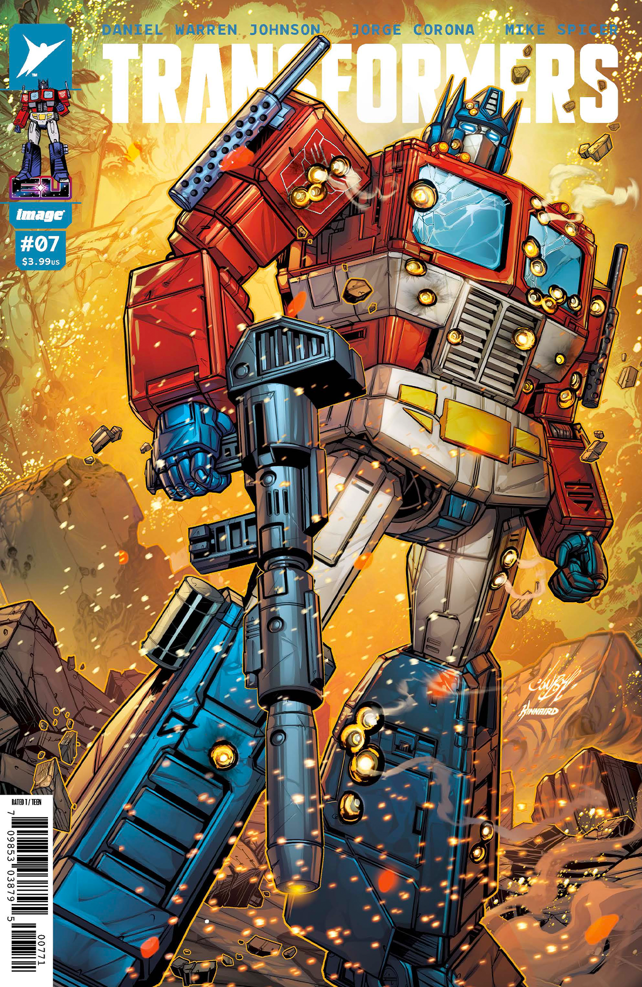 Transformers #7 Jonboy Meyers Variant (Trade)