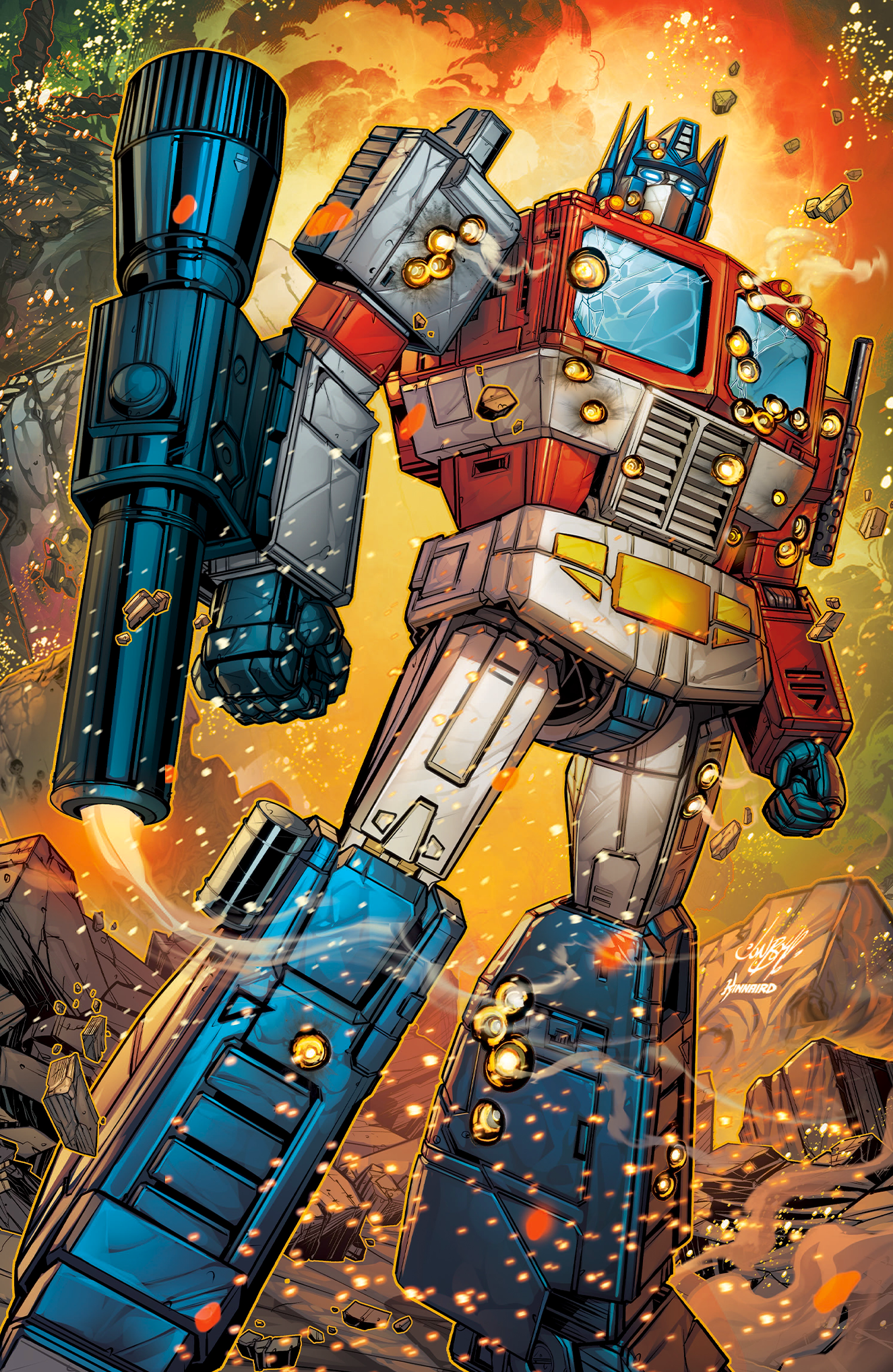 Transformers #7 Jonboy Meyers Variant (Virgin)